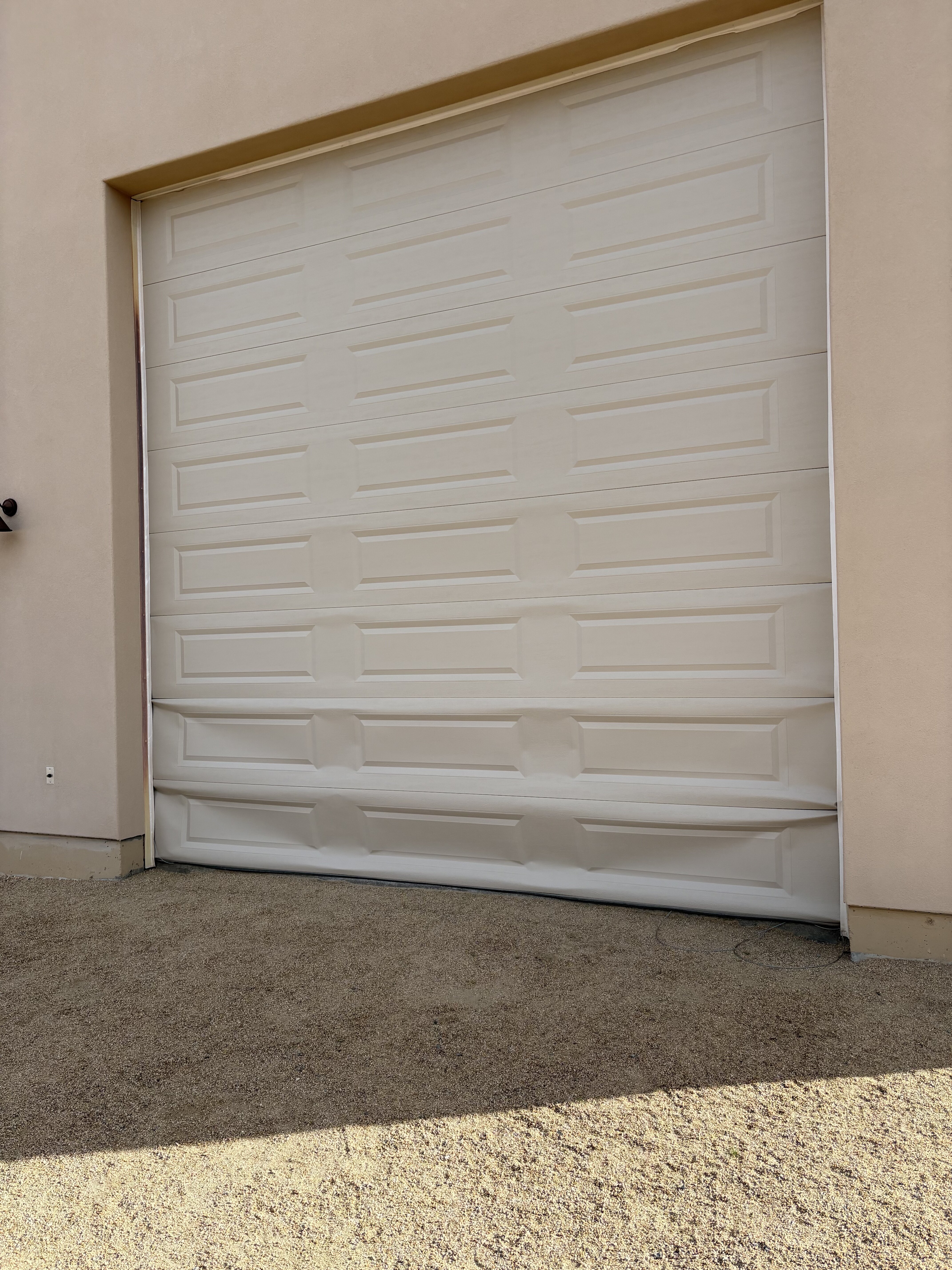 Roll-up garage door project